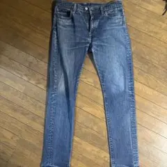 Levi’s 510 デニム赤タブBIGE Vステッチ ボタン裏273 穴あり
