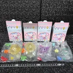 サンリオキャラクターズ クリスタルコット　クロミ　ポチャッコ　ポムポムプリン
