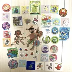ポケモン　ポケモンパン　シール　スプラトゥーン　ステッカー　セット