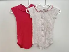 Petit Bateau 18m 81cm ロンパース 2枚セット