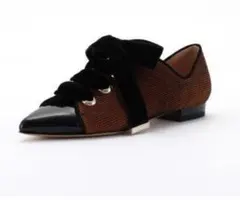 銀座かねまつ ローヒールパンプス