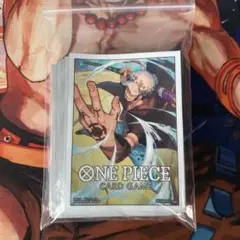 ワンピースカード　ロー　交流会　スリーブ　50枚 トラファルガー・ロー ワンピース プロモーションスリーブ50枚