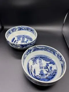 古伊万里 染付八寸皿 10枚 東す8-0831⑤タコチ - メルカリ