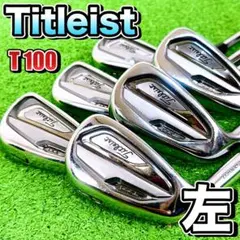 タイトリスト T100 レフティ メンズアイアンセット ゴルフクラブ　左利きのサムネイル