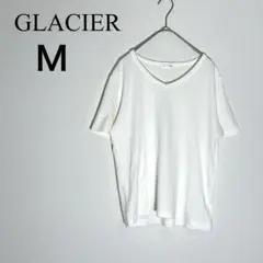 グラシア 半袖Tシャツ Vネック シンプル 白 Mのサムネイル