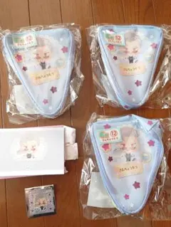 刀剣乱舞 わんぱく くじ C賞 山鳥毛 ポーチ カード 特典ステッカー セット