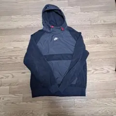 Nike フード付きパーカー XL ブラック/グレー