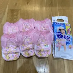 moony 水あそびパンツ ビッグサイズ ピカチュウ 6枚のサムネイル
