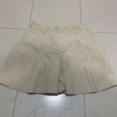 新品未使用！！GU 白コーデュロイショートパンツ Sサイズ