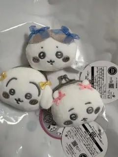 ちいかわミニがまぐち〜リボン〜ちいかわ　ハチワレ　うさぎ