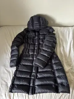 美品　MONCLER HERMINE ネイビー　モンクレール　ダウンコート