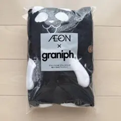 イオン グラニフ コラボ ブラックパンダ ぬいぐるみブランケット ブランケット