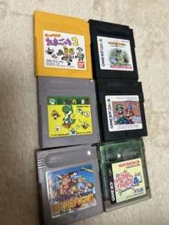 ゲームボーイまとめ売り6本動作未確認