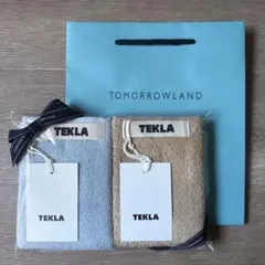 即購入可❣️大人気❣️TEKLAハンドタオル スカイブルー、シエナのサムネイル