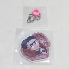 悲鳴嶼行冥　ストローチャーム　バレンタイン　ホワイトデー　鬼滅　チャーム