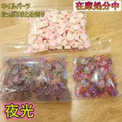 ネイルパーツ 夜行タイプ 大量まとめ売り 在庫処分セール 106gセット ブタ