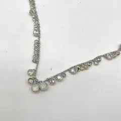 ✨美品✨スワロフスキー SWAROVSKI クリスタルチャームロングネックレスのサムネイル