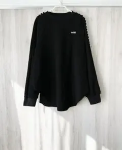 COEL ショルダーボタンワッフルロンTのサムネイル