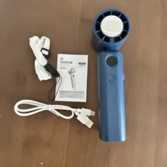 ハンディファン　冷却プレート　-26℃瞬間冷却　Type-C充電　最長24時間