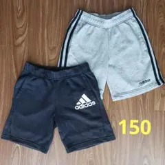 adidas ハーフパンツ 150 2点セット