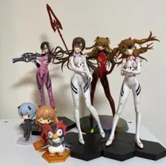 エヴァンゲリオン　プライズフィギュア　セット売り 新商品：SEGAプライズプレミアムフィギュアが限定BIGクロス付き