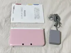 （美品）ニンテンドー3DS LL ピンク 本体と充電器付きと説明書つき