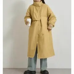 新品　CIAOPANIC TYPY 2WAY ボリューム　ロングコート　ベージュ