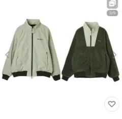 コロンビア　columbia リバーシブル　ジャケット　フリース　アウター