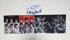 SnowMan　FC入会特典会員証ケース　セブンイレブン特典クリアファイル