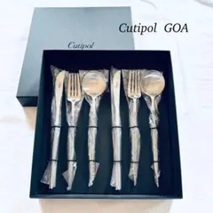 《新品》Cutipol GOA クチポール ディナーセット グレーシルバー 6本