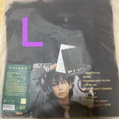 BTS JUNGKOOK ジョングクGOLDEN T-SHIRT Lサイズのサムネイル