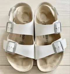 Birkenstock ビルケンシュトック　ミラノ　サンダル　ホワイト　37のサムネイル