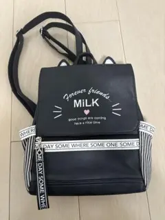 MiLK キャットストライプカブセ ミニリュックのサムネイル
