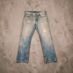 00s Archive denim flarepants Y2K グランジ L - メルカリ