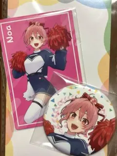 カラフルピーチ　ファンミーティング　のあさん　缶バッジ　特典カード