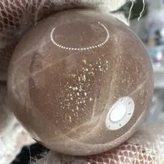 高品質 ピーチサンムーンストーンスフィアNo.2146