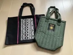 PECK保冷バッグとFAUCHONエコバッグ 2点セット［新品・非売品］のサムネイル