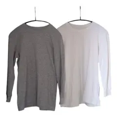 極暖ヒートテックコットンクルーネックT/9分袖