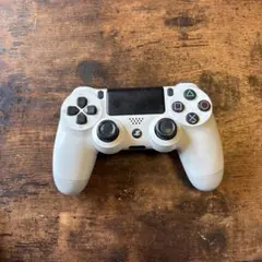純正　SONY DUALSHOCK 4 ホワイト コントローラー 本体