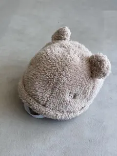 くま耳つき　ベビー帽子　42〜44cm
