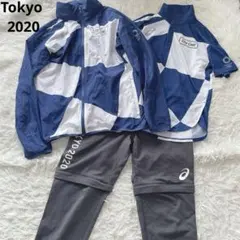 未使用✴︎東京2020 3点セット シティキャスト ポロシャツ ジャケット パンツ