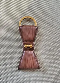 NINA RICCI ブラウンレザーキーホルダーのサムネイル