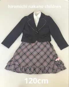 h.n.c. 女の子　フォーマル　セットアップ　ブレザー　入学式　120