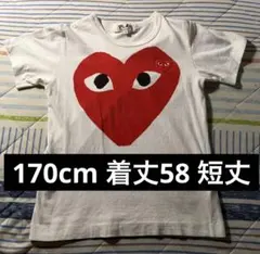 PLAY COMME des GARÇONS Tシャツ S y2k 短丈