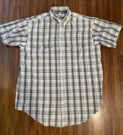 激レア　90s ビンテージ　ネルシャツ オンブレ　シャドウ　山田蓮　古着　菅田