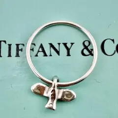 美品】TIFFANY リング 指輪 バードクロス シルバー 10号 希少 レア