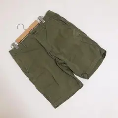 1-381【ユニクロ】メンズパンツ　カジュアル　半ズボン　シンプル　軽い