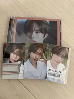 tws トゥアス ギョンミン はじめまして CD未再生品 トレカ3種セット