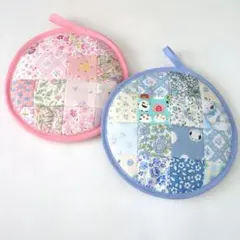 ぶう子様 ハンドメイド 鍋敷き ポットマット ２枚セット