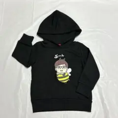 HIKAKIN ヒカキン パーカー ブラック　ハチキンくん　ハチ　保育園幼稚園